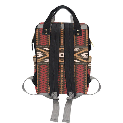 Native Pattern Print Design A02 Diaper Bag Backpack