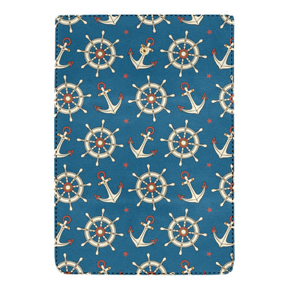 Anchor Pattern Print Design 02 Women's Trifold Wallet
