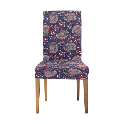 Turkey Print Design LKS401 Dining Chair Slipcover