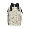 Dragonfly Print Design LKS402 Diaper Bag Backpack