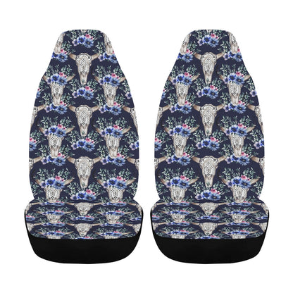 Buffalo Head Print Design LKS402 Car Seat Covers