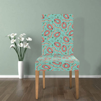 Sausage Print Design LKS303 Dining Chair Slipcover