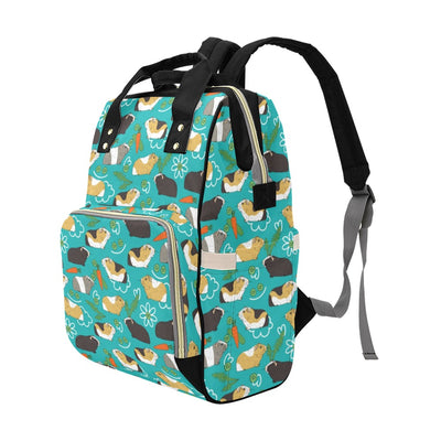 Guinea Pig Print Design LKS402 Diaper Bag Backpack