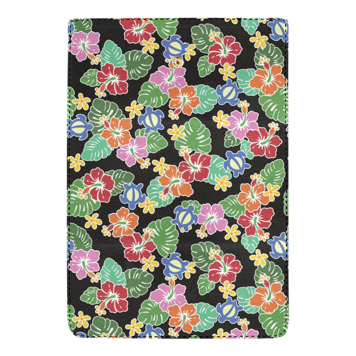 Hawaiian Themed Pattern Print Design H010 Women's Trifold Wallet