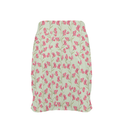 Sweet Pea Print Design LKS301 17" Golf & Pickleball Skort with Pockets