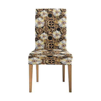 Steampunk Print Design LKS305 Dining Chair Slipcover