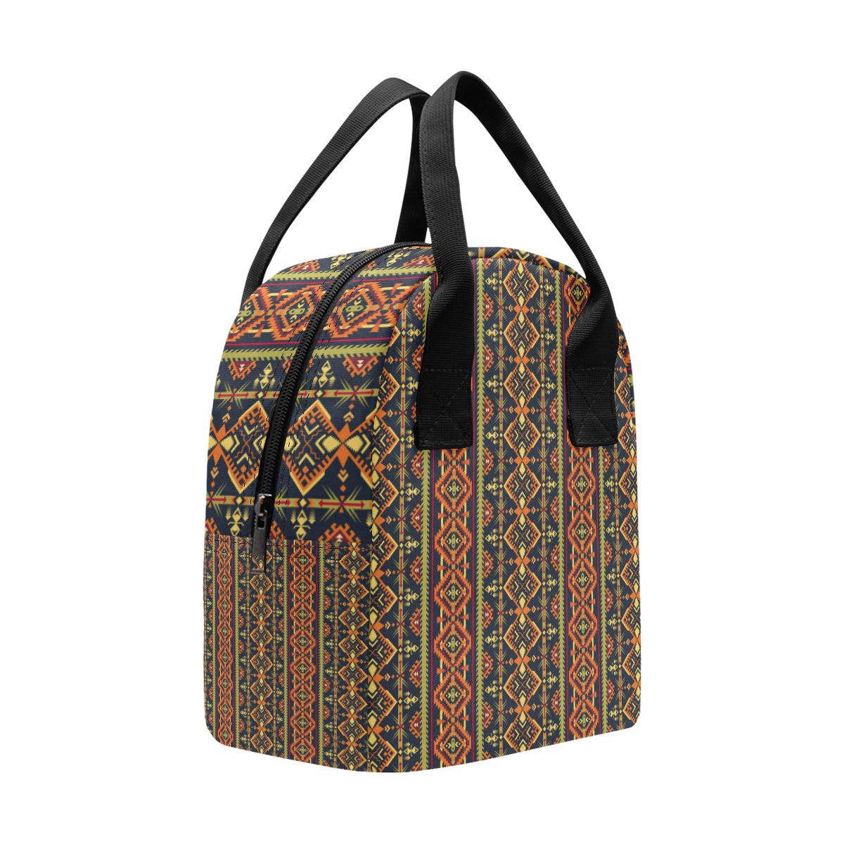 Kente Classic Design African Print Insulated Lunch Bag