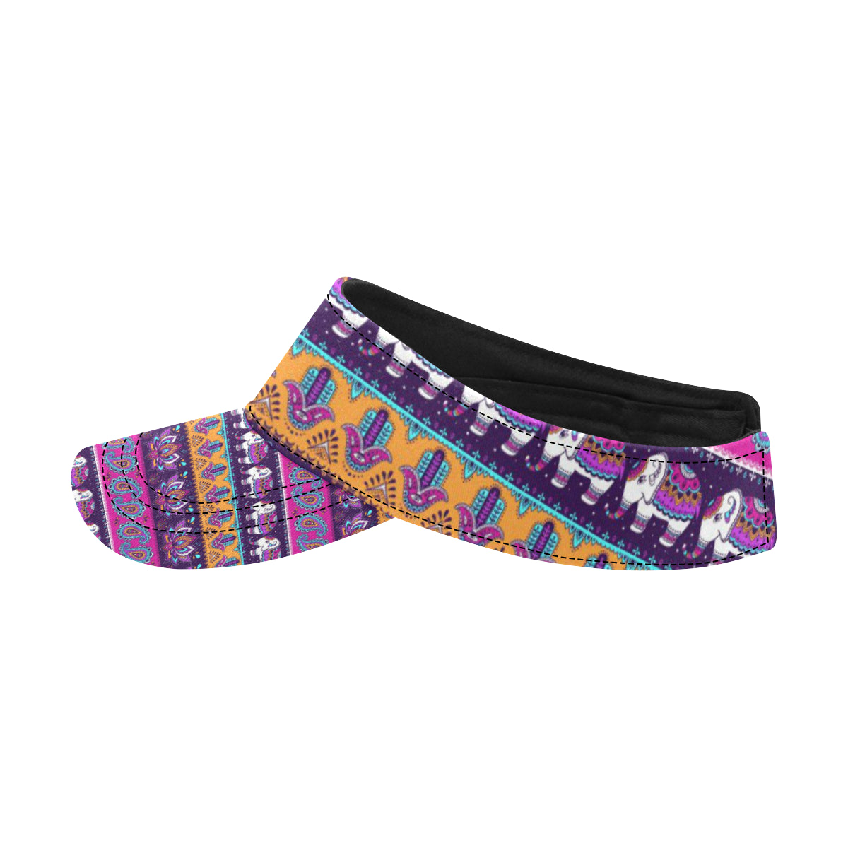 Boho Indian Style Pattern Unisex Sun Visor