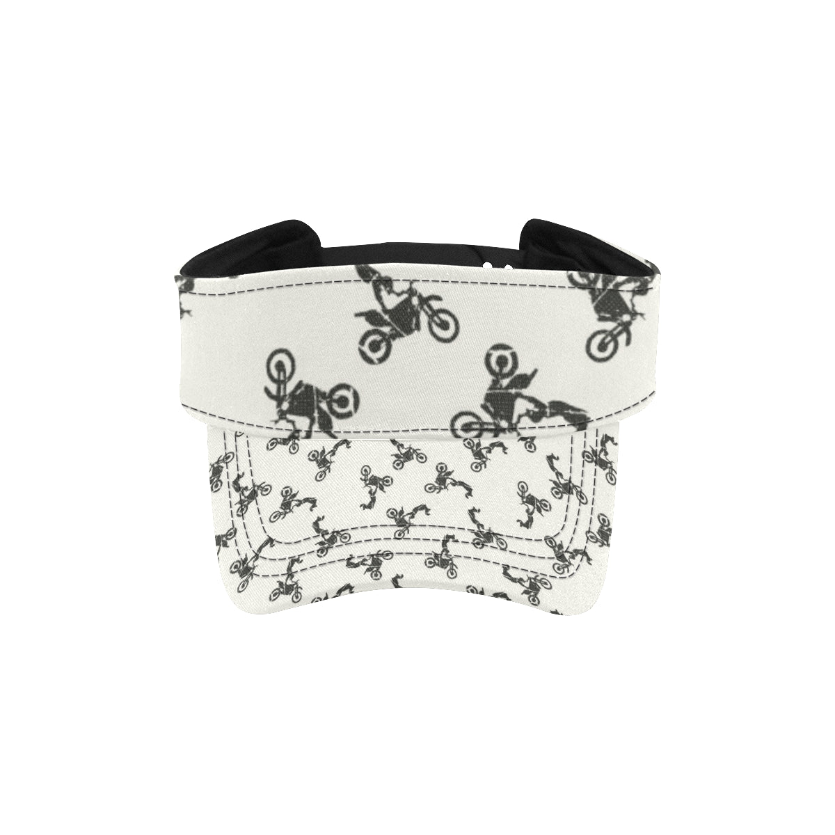 Motocross Pattern Print Design 03 Unisex Sun Visor