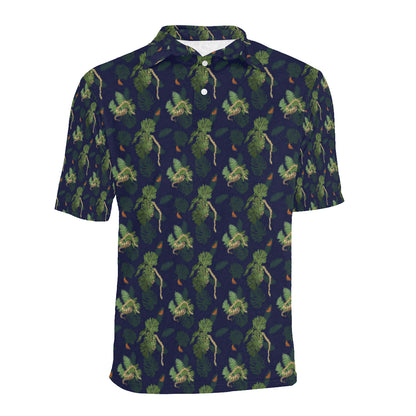 Boa Pattern Print Design 02 Men Polo Shirt