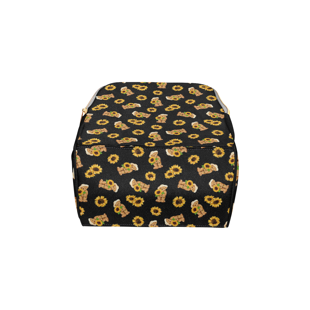 Sunflower Pattern Print Design SF016 Diaper Bag Backpack