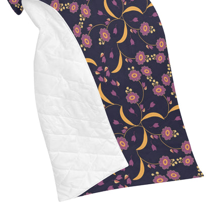 Anemone Pattern Print Design AM012 Premium Quilt