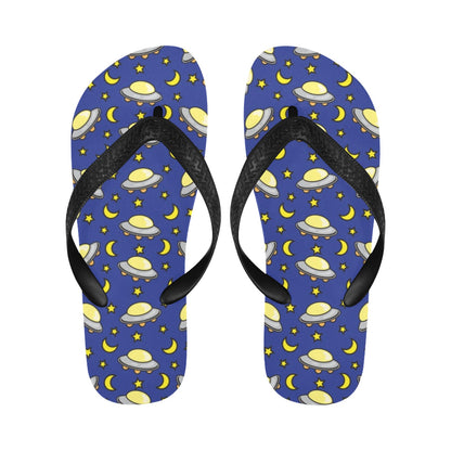 UFO Print Design LKS309 Flip Flops
