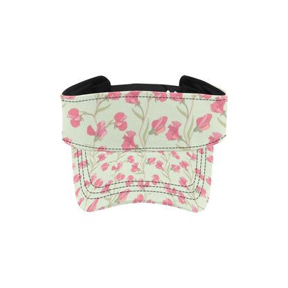 Sweet Pea Print Design LKS301 Unisex Sun Visor