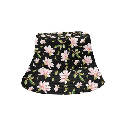 Magnolia Pattern Print Design MAG01 Unisex Bucket Hat