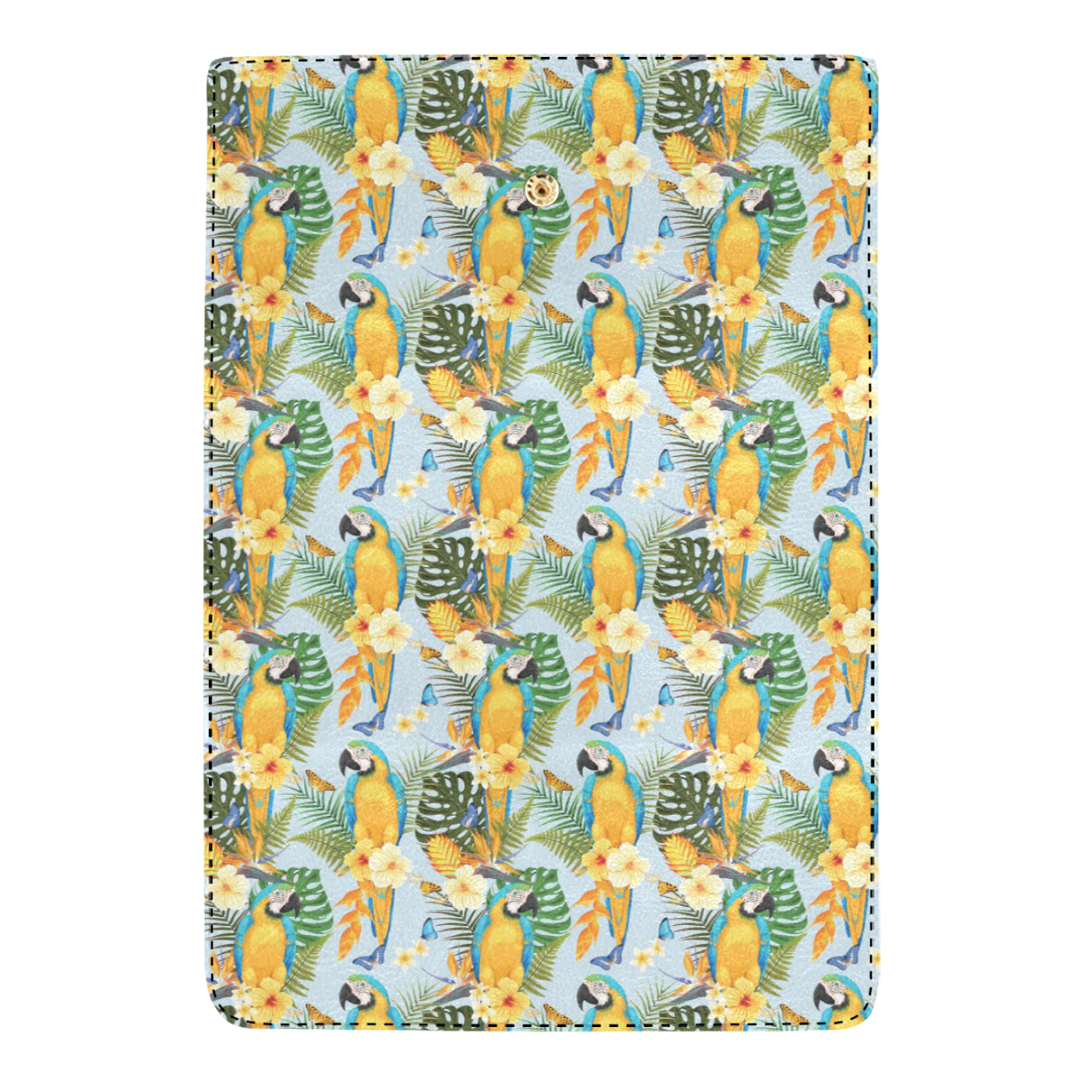Parrot Pattern Print Design A04 Women's Trifold Wallet