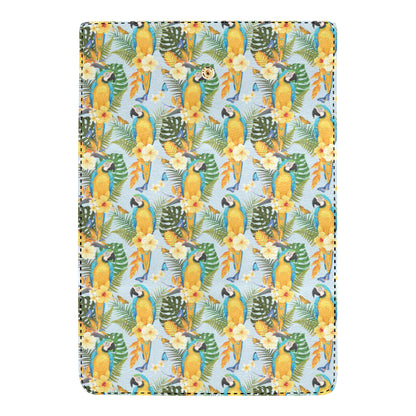 Parrot Pattern Print Design A04 Women's Trifold Wallet