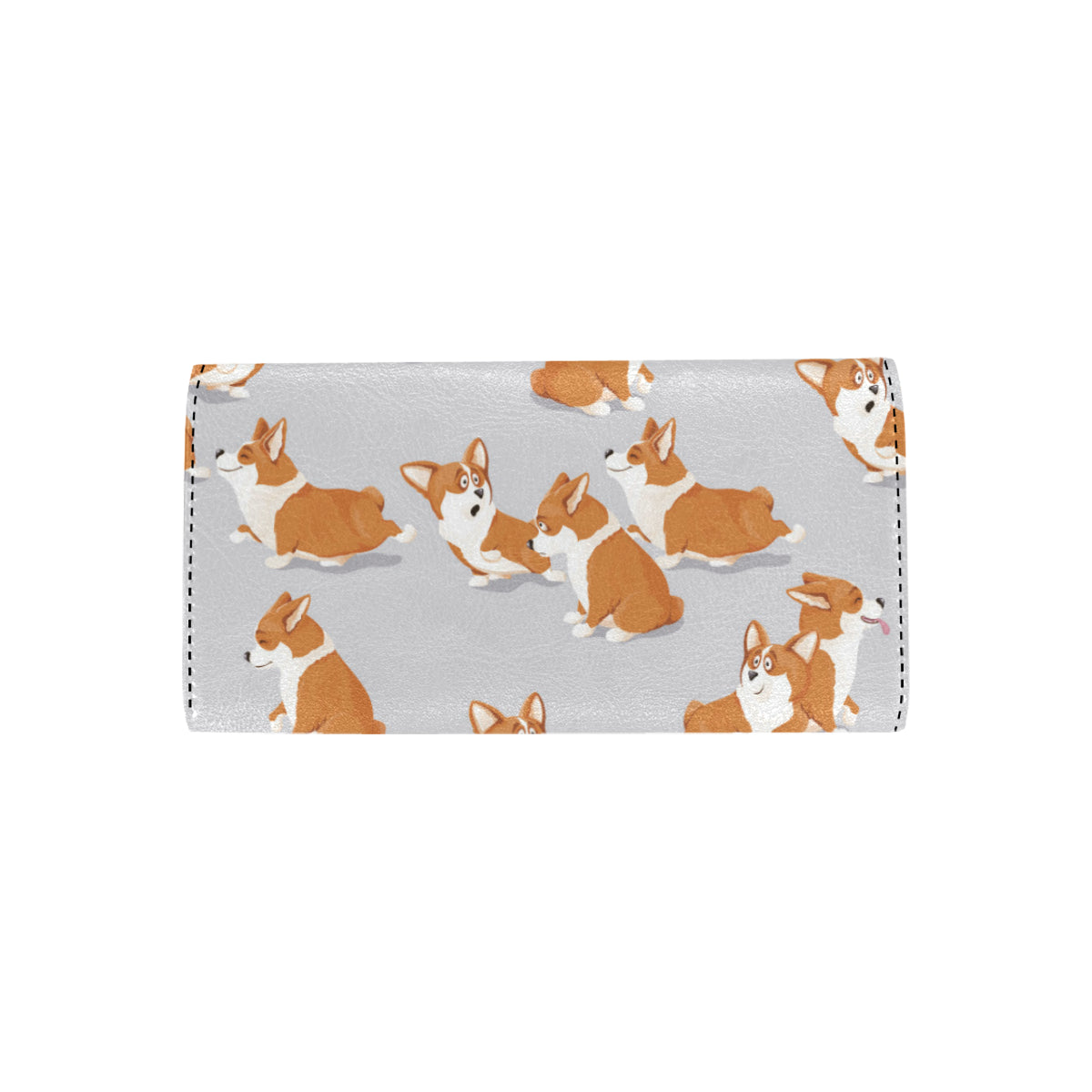 Pembroke Welsh Corgis Pattern Print Design A04 Women's Trifold Wallet