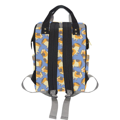 Guinea Pig Pattern Print Design 01 Diaper Bag Backpack