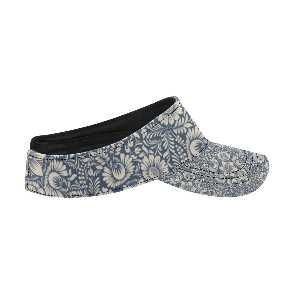 Elegant Floral Print Pattern Unisex Sun Visor