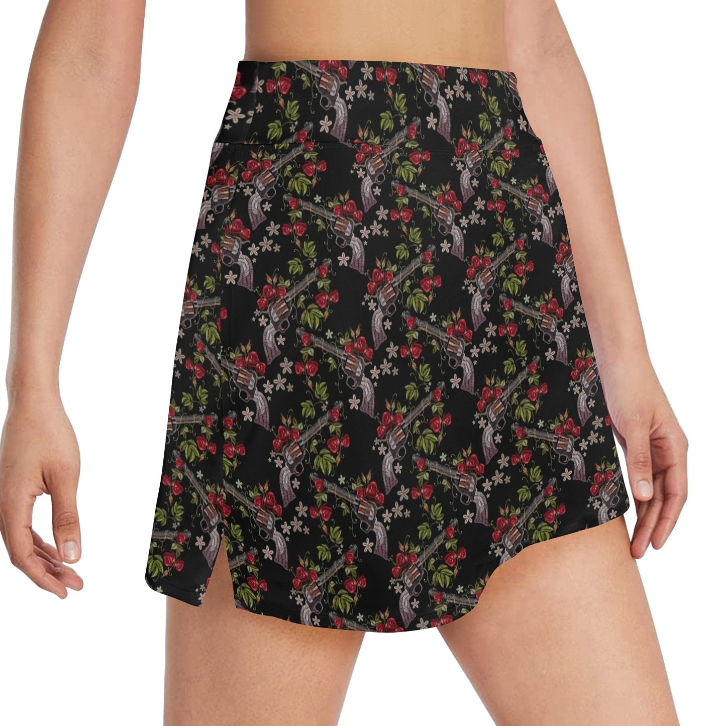Western Design 17" Golf & Pickleball Skort with Pockets