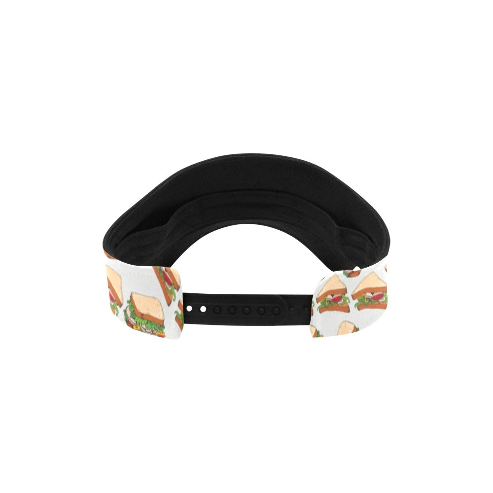 Sandwich Print Design LKS302 Unisex Sun Visor