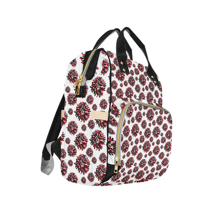Cheerleader Pattern Print Design 01 Diaper Bag Backpack