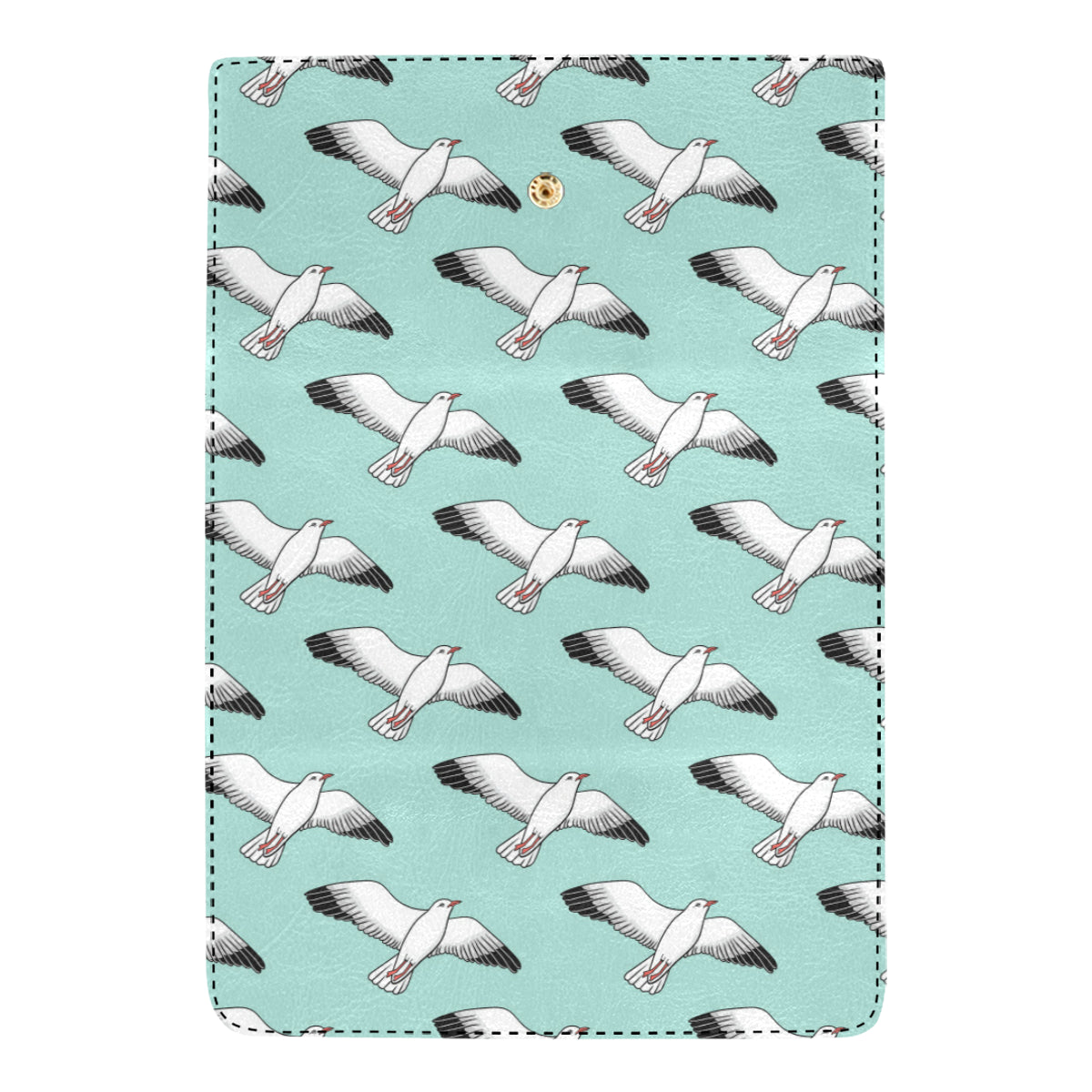 Pigeon Pattern Print Design 02 Women's Trifold Wallet
