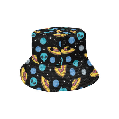 UFO Alien Print Design LKS306 Unisex Bucket Hat