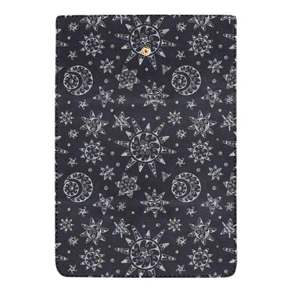 Sun Moon Pattern Women's Trifold Wallet