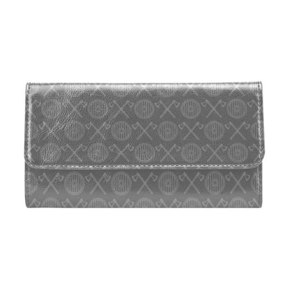 Vikings Print Design LKS303 Women's Trifold Wallet