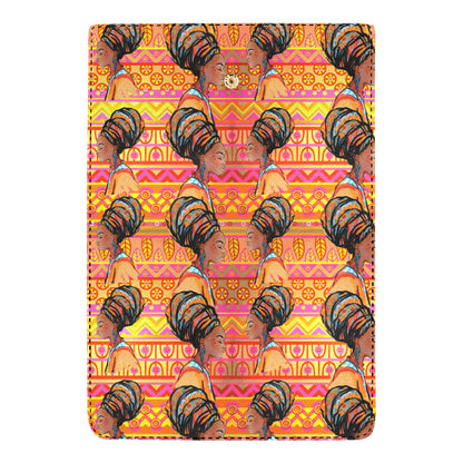 African Girl Aztec Women's Trifold Wallet