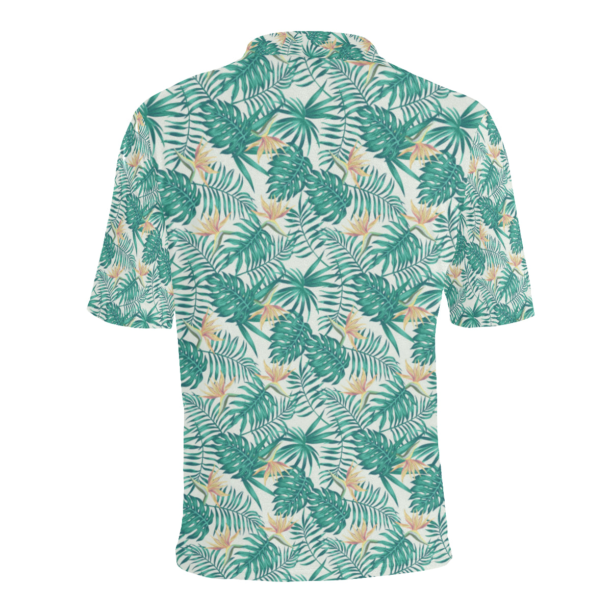 Bird Of Paradise Pattern Print Design 05 Men Polo Shirt