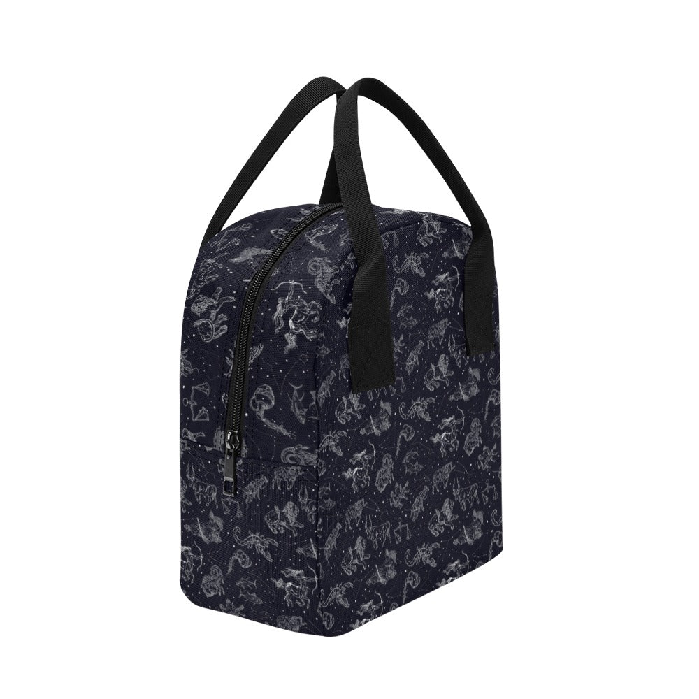 Zodiac Print Design LKS304 Insulated Lunch Bag