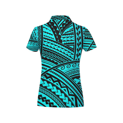 Polynesian Tribal Women's Polo Shirt