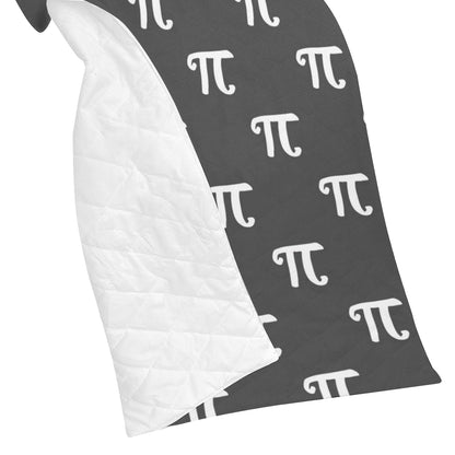 Pi Day Pattern Print Design A01 Premium Quilt