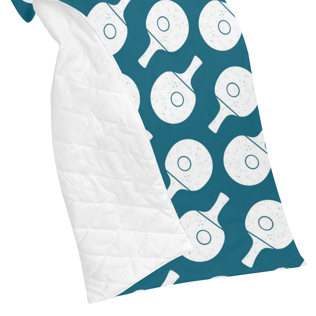 Ping Pong Pattern Print Design A02 Premium Quilt