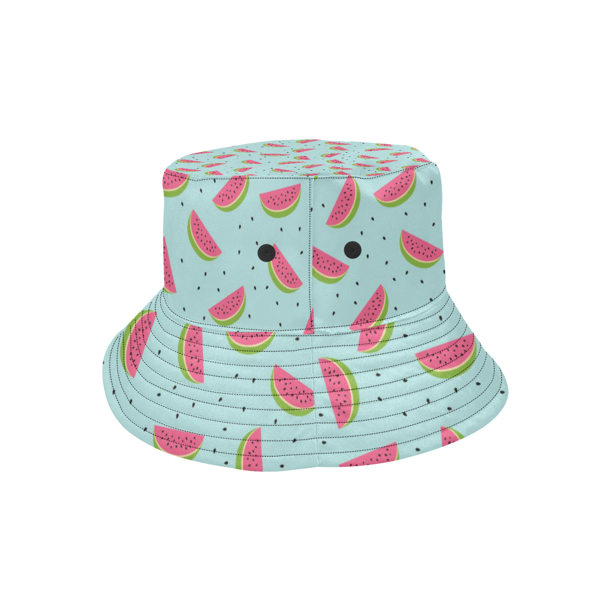 Watermelon Pattern Print Design WM06 Unisex Bucket Hat