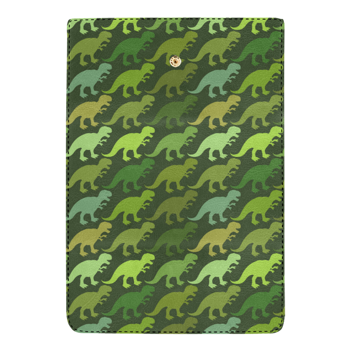 T Rex Pattern Print Design A03 Women's Trifold Wallet