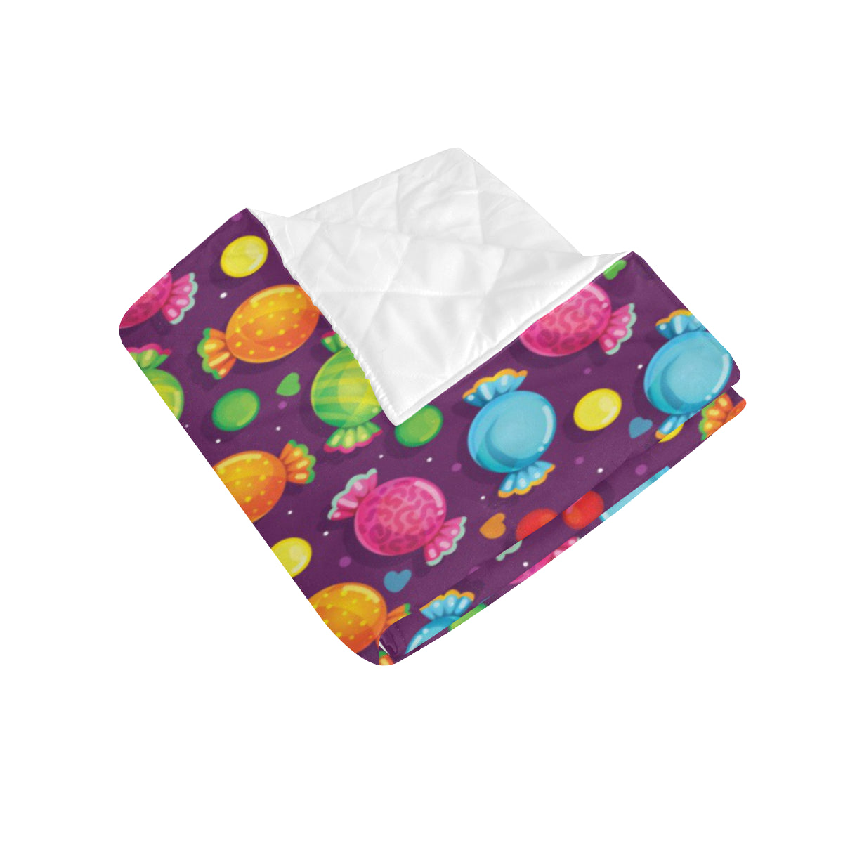 Candy Pattern Print Design CA05 Premium Quilt