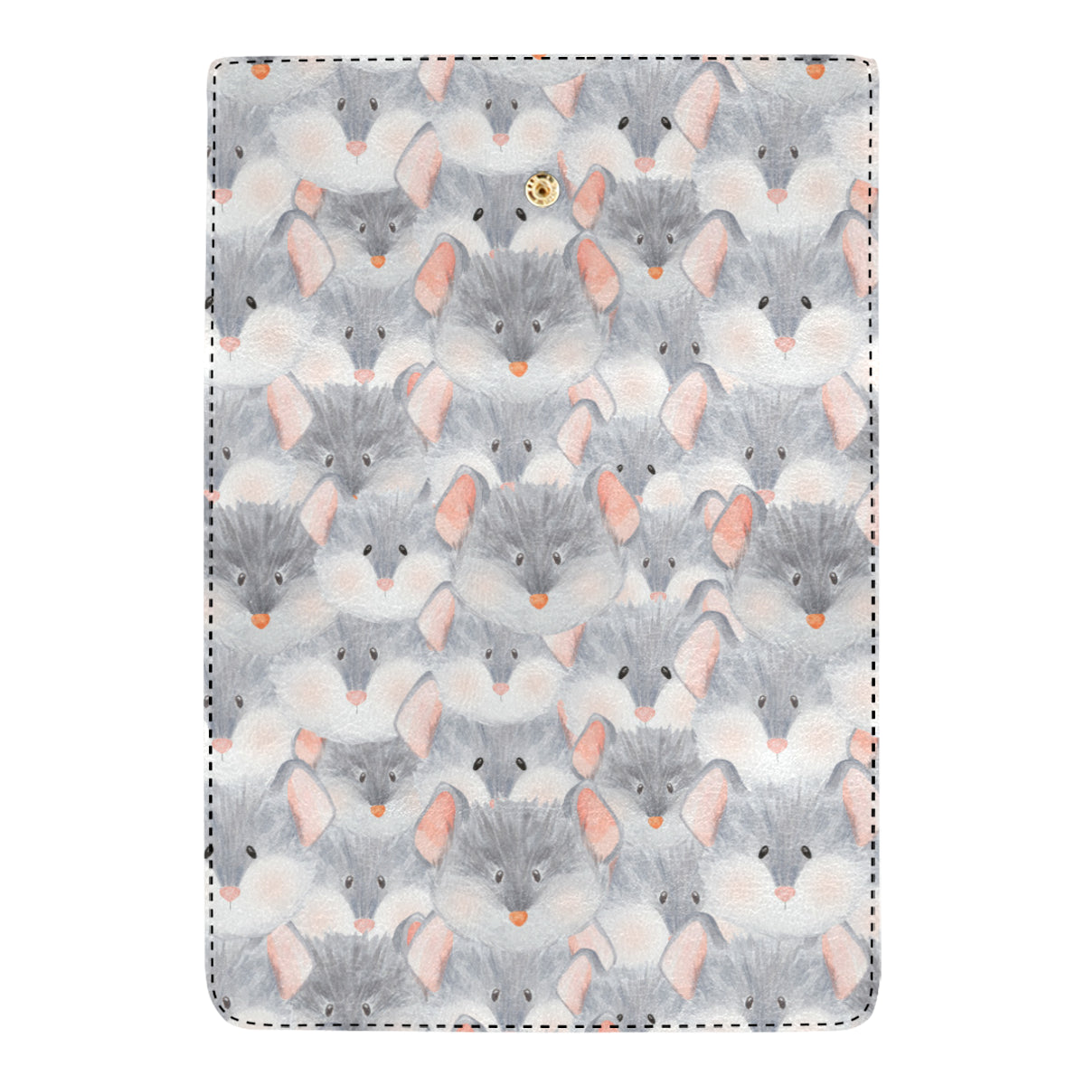 Rat Baby Pattern Print Design 02 Women's Trifold Wallet