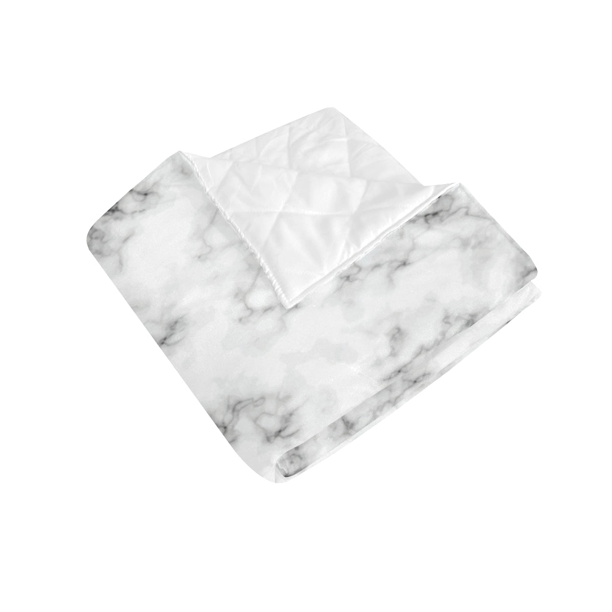 Marble Pattern Print Design 01 Premium Quilt