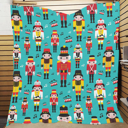 Nutcracker Pattern Print Design A03 Premium Quilt