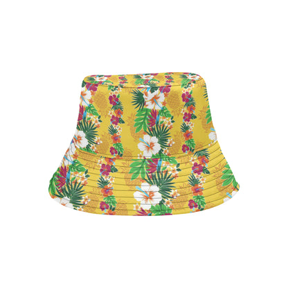 Hawaiian Themed Pattern Print Design H09 Unisex Bucket Hat