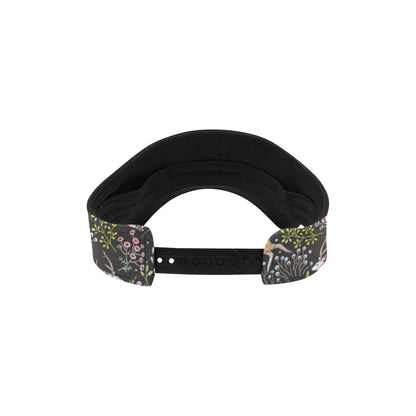 Deer Floral Jungle Unisex Sun Visor