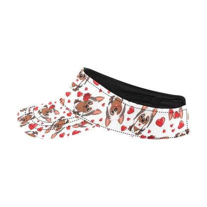 Silky Terriers Heart Print Design LKS302 Unisex Sun Visor