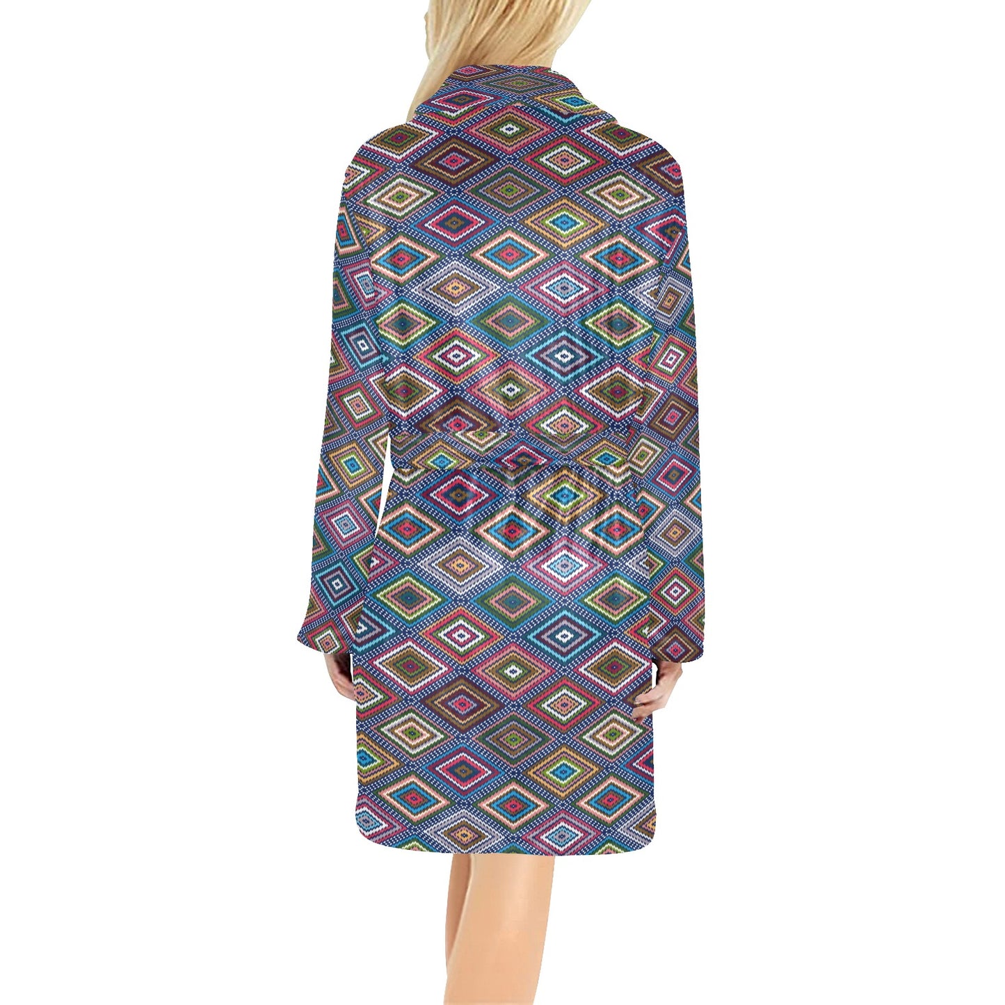 Southwestern Design Women's Fleece Robe
