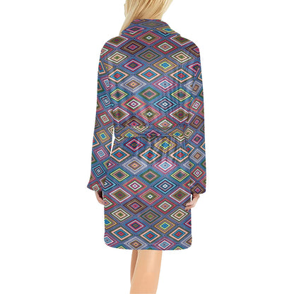 Southwestern Design Women's Fleece Robe