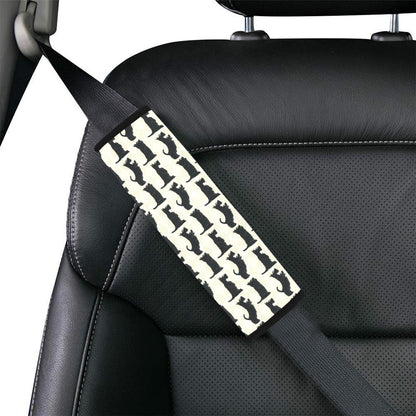 Scottish Terriers Print Design LKS309 Car Seat Belt Cover