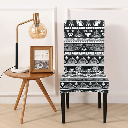 Tribal Pattern Print Design LKS305 Dining Chair Slipcover